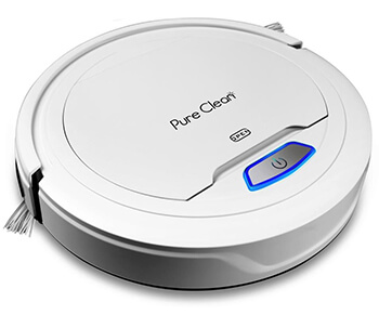 PureClean Automatic Robot Vacuum Cleaner - Robotic Auto Home Cleaning for Clean Carpet Hardwood Floor