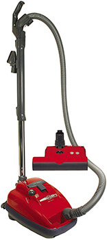 SEBO 9687AM Airbelt K3 Canister Vacuum with ET-1 Powerhead and Parquet Brush