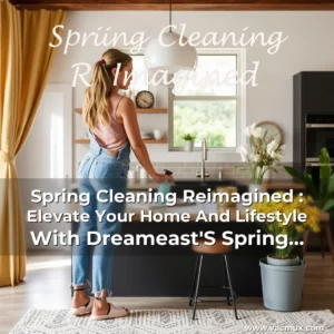 Artistic representation for Spring Cleaning Reimagined : Elevate Your Home And Lifestyle With Dreameast'S Spring Cleaning Tips!