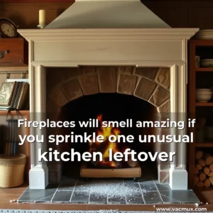 Artistic representation for Fireplaces will smell amazing if you sprinkle one unusual kitchen leftover