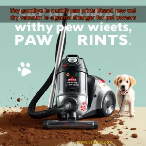 Artistic representation for Say goodbye to muddy paw prints Bissell new wet dry vacuum is a game changer for pet owners