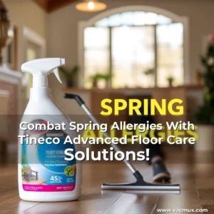 Artistic representation for Combat Spring Allergies With Tineco Advanced Floor Care Solutions!