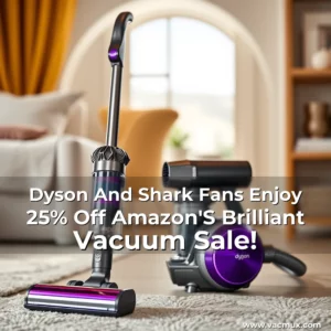 Artistic representation for Dyson And Shark Fans Enjoy 25% Off Amazon'S Brilliant Vacuum Sale!