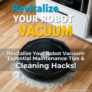 Artistic representation for Revitalize Your Robot Vacuum: Essential Maintenance Tips & Cleaning Hacks!