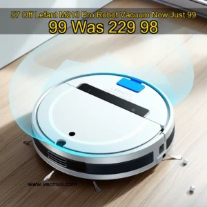 Artistic representation for 57 Off Lefant M210 Pro Robot Vacuum Now Just 99 99 Was 229 98