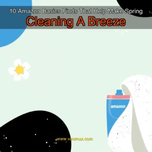 Artistic representation for 10 Amazon Basics Finds That Help Make Spring Cleaning A Breeze