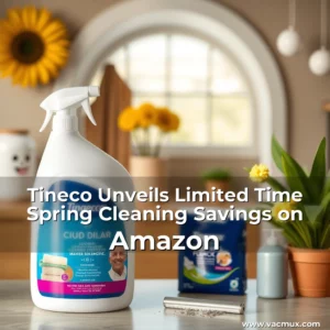 Artistic representation for Tineco Unveils Limited Time Spring Cleaning Savings on Amazon
