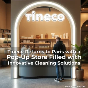 Artistic representation for Tineco Returns to Paris with a Pop-Up Store Filled with Innovative Cleaning Solutions