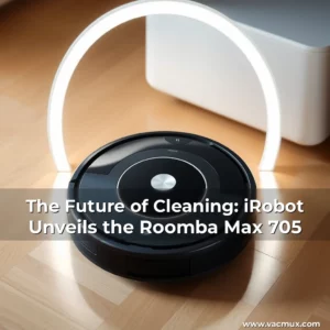 Artistic representation for The Future of Cleaning: iRobot Unveils the Roomba Max 705