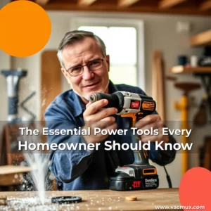 Artistic representation for The Essential Power Tools Every Homeowner Should Know
