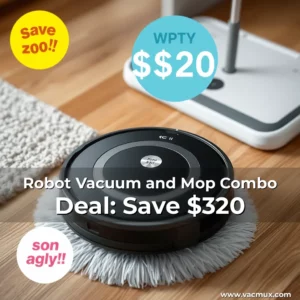 Artistic representation for Robot Vacuum and Mop Combo Deal: Save $320