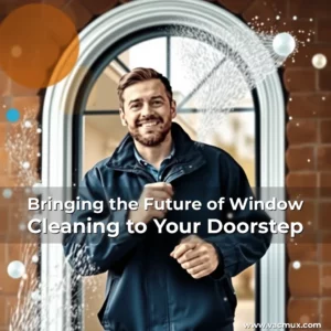 Artistic representation for Bringing the Future of Window Cleaning to Your Doorstep