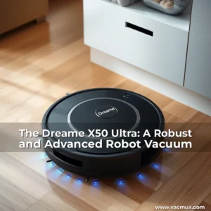 Artistic representation for The Dreame X50 Ultra: A Robust and Advanced Robot Vacuum