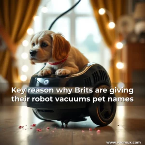 Artistic representation for Key reason why Brits are giving their robot vacuums pet names