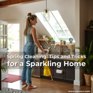 Artistic representation for Spring Cleaning: Tips and Tricks for a Sparkling Home