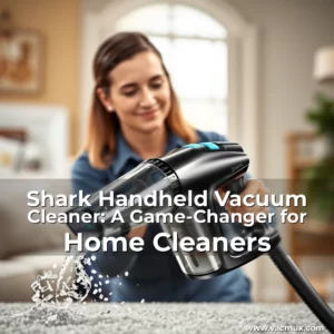 Artistic representation for Shark Handheld Vacuum Cleaner: A Game-Changer for Home Cleaners