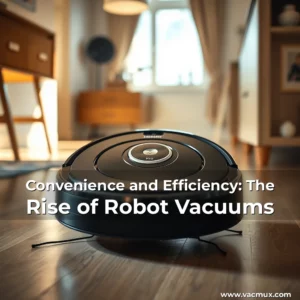 Artistic representation for Convenience and Efficiency: The Rise of Robot Vacuums