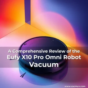 Artistic representation for A Comprehensive Review of the Eufy X10 Pro Omni Robot Vacuum