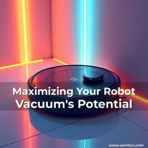 Artistic representation for Maximizing Your Robot Vacuum's Potential