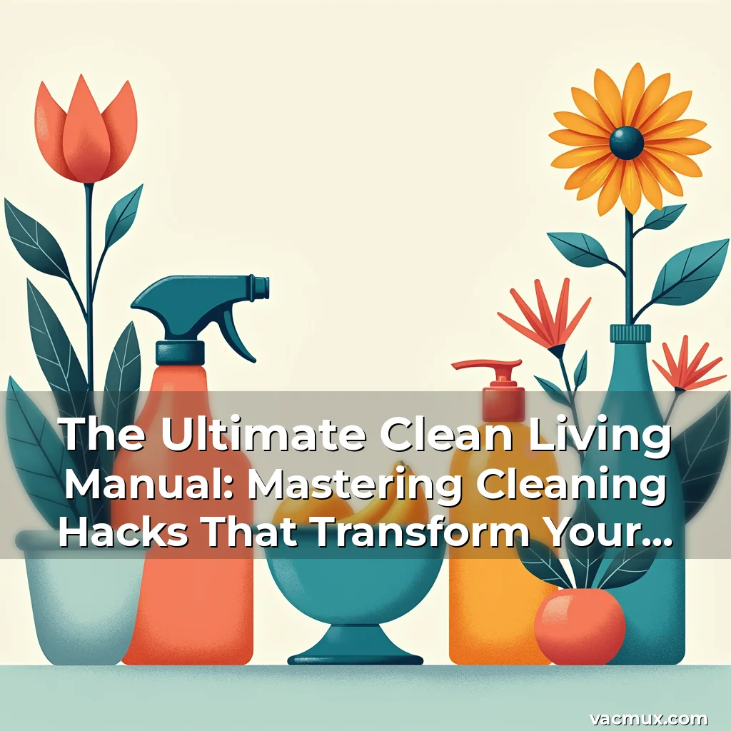 Read more about the article The Ultimate Clean Living Manual: Mastering Cleaning Hacks That Transform Your Space