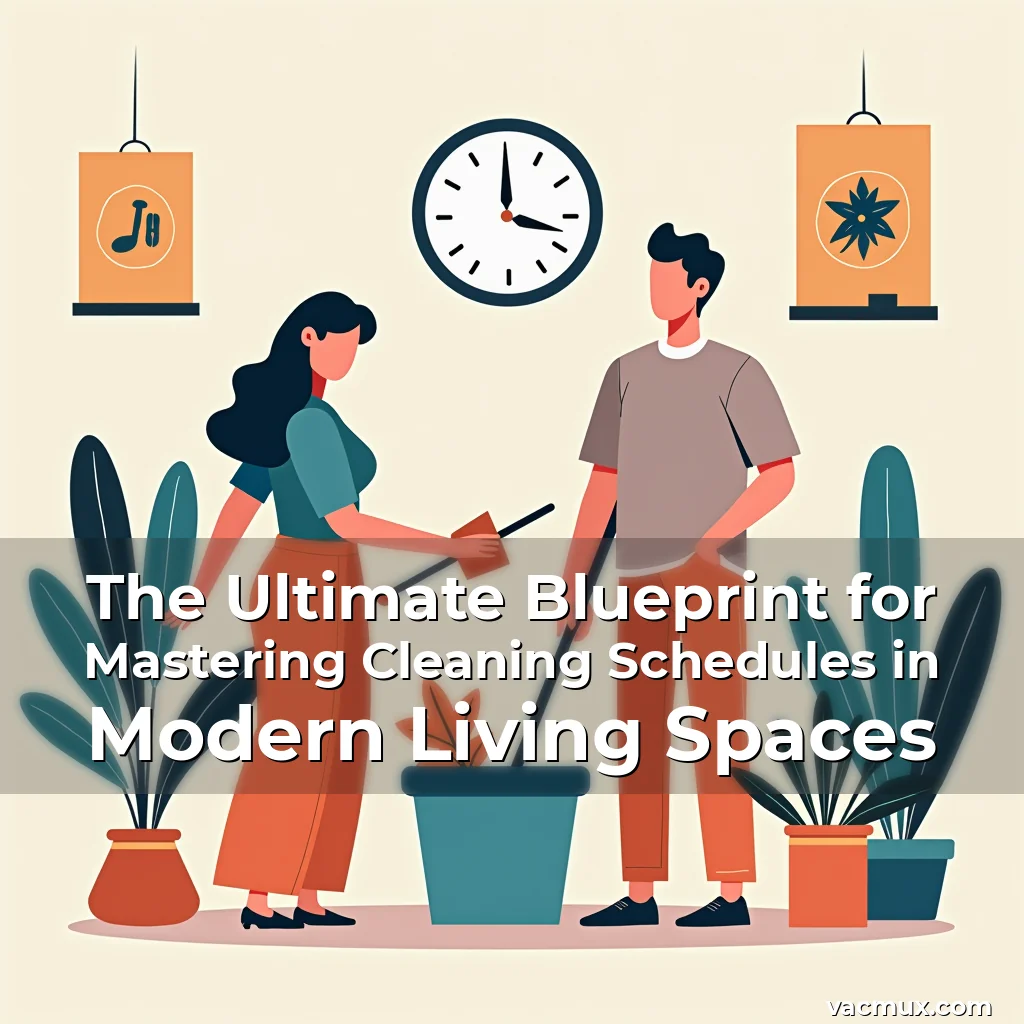 Read more about the article The Ultimate Blueprint for Mastering Cleaning Schedules in Modern Living Spaces